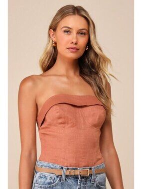 Lulu's Terracotta Bodysuit